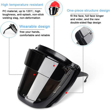 Welding Mask Wearable with 180 Degree Large View, Lightweight Welding Helmet for Arc Welding – image 4