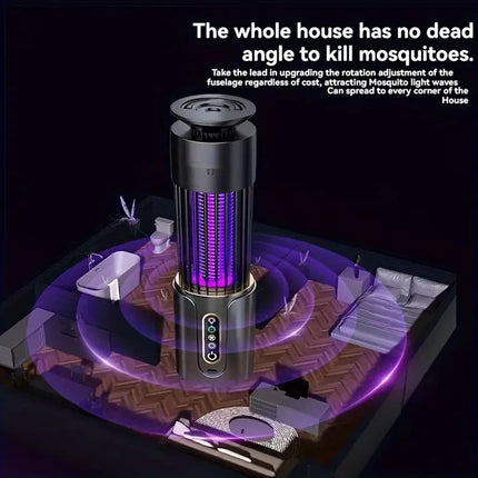 Mosquito Killer Lamp Indoor, Rechargeable Mosquito Trap with UV Bug Light – image 6