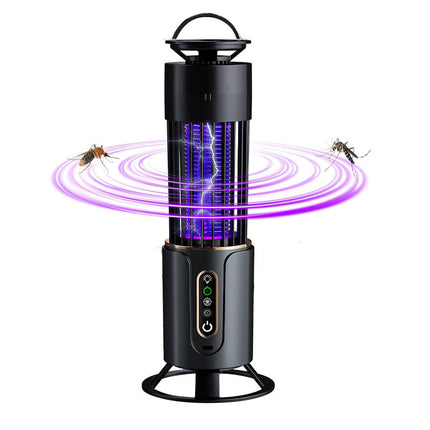 Mosquito Killer Lamp Indoor, 2 in 1 Bug Zapper and Night Light, Rechargeable Mosquito Trap with UV Bug Light