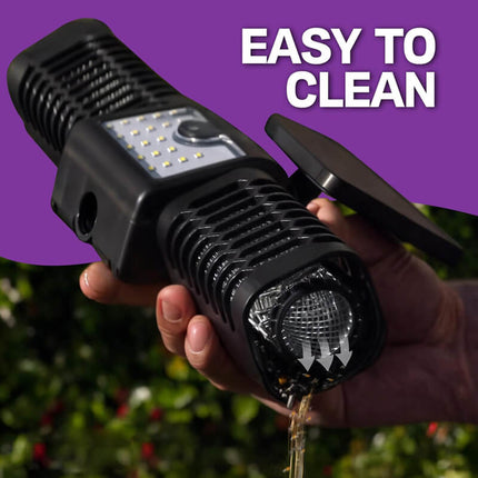 2 in 1 Mosquito Zapper and Motion Sensor Flood Light, Solar Bug Zapper Outdoor – image 4
