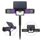 Solar Bug Zapper Outdoor, 2 in 1 Mosquito Zapper and Motion Sensor Flood Light, Insect Zapper for Patio and Yard