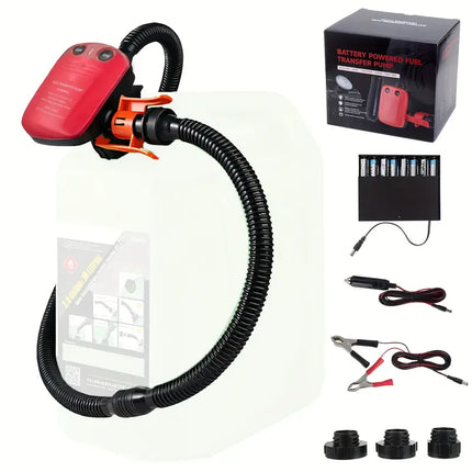Oil Transfer Pump with Auto Stop, Battery Powered Gas Siphon Pump for Diesel – image 9
