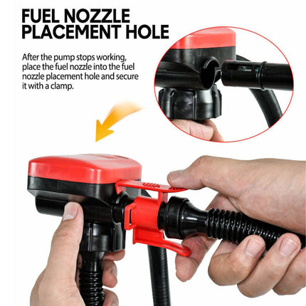 Oil Transfer Pump with Auto Stop, Battery Powered Gas Siphon Pump for Diesel – image 6