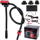 Electric Fuel Transfer Pump 12V, Oil Transfer Pump with Auto Stop, Battery Powered Gas Siphon Pump for Diesel