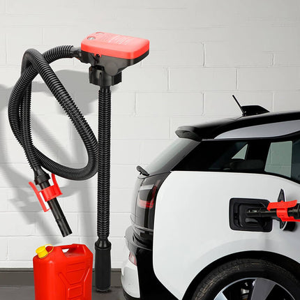 Electric Fuel Transfer Pump 12V, Battery Powered Gas Siphon Pump for Diesel