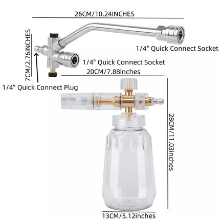 Foam Cannon Pressure Washer Gun – image 10