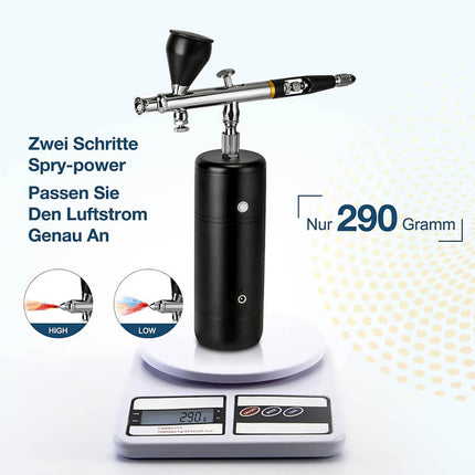 Airbrush Kit Cordless, 32 PSI Rechargeable Paint Spray Gun – image 9