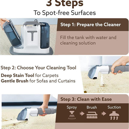Car Interior Cleaner for Seat, Carpet Cleaner Machine and Carpet Shampooer – image 6
