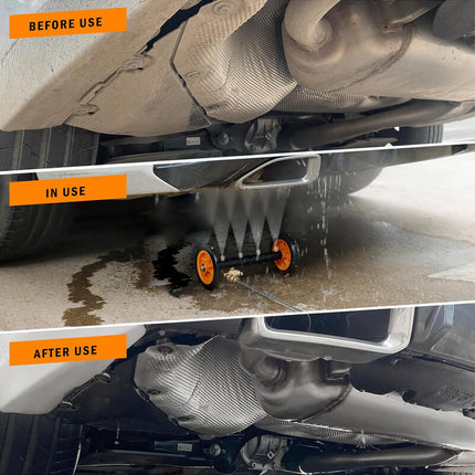 Undercarriage Pressure Washer Attachment, Car Undercarriage Cleaner
