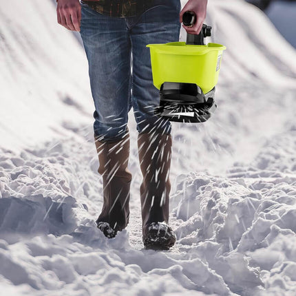 Handheld Fertilizer Spreader Electric, Cordless Seed Spreader for Ice Melt and Salt – image 5