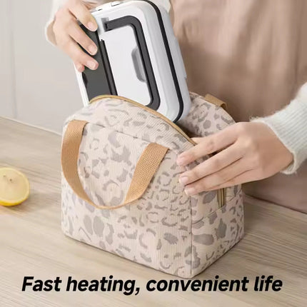 Heated Lunch Box for Adults, Stainless Steel Portable Food Warmer for Work – image 7
