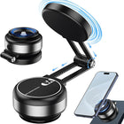 Magnetic Car Phone Holder, Electric Vacuum Suction Cup Phone Holder for Car, Car Phone Mount for Dashboard