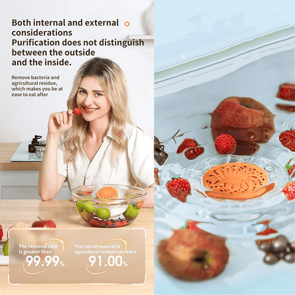 Fruit and Vegetable Washer, Rechargeable Portable Fruit Cleaner Machine – image 6