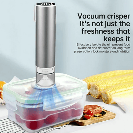 Handheld Vacuum Sealer for Food, Portable Vacuum Sealer Machine for Mason Jars and Wine
