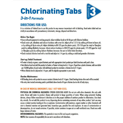 Pool Chlorine Tablets 3 Inch, 15 Pack Chlorine Tablets for Pool Floater – image 8