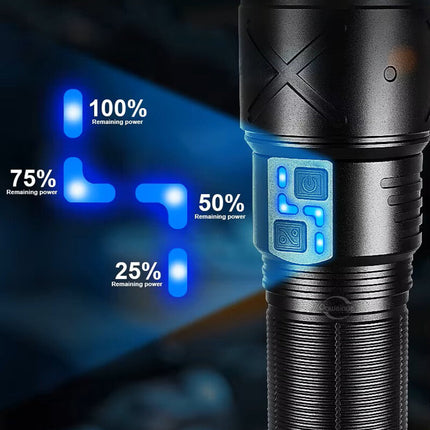 Super Bright LED Flashlight with Zoom, Flashlight for Power Outages and Camping – image 5