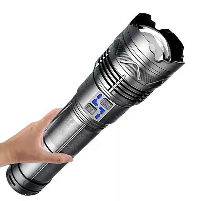 Rechargeable Flashlights High Lumens, Super Bright LED Flashlight with Zoom, Flashlight for Power Outages and Camping