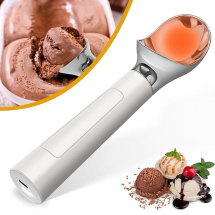 Rechargeable Heated Ice Cream Scoop, Electric Ice Cream Scoops for Hard Ice Cream Gelato and Sorbet