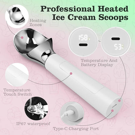 Rechargeable Heated Ice Cream Scoop, Rechargeable Heated Ice Cream Scoop – image 7