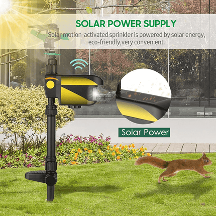 Motion Activated Sprinkler Solar Powered, Motion Sensor Sprinkler for Yard – image 4
