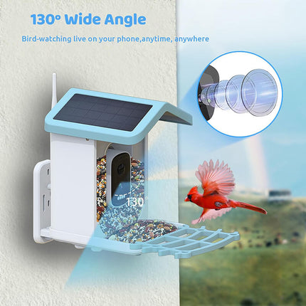 Bird Feeder Camera Solar Powered, Smart Bird Feeder with 5MP AI Camera – image 8