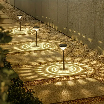 Outdoor Solar Lights for Garden, Waterproof Solar Yard Lights for Walkway 6 Pack