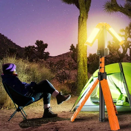 LED Work Light with Tripod Stand, Telescopic Camping Light – image 4