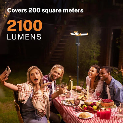 LED Work Light with Tripod Stand, Rechargeable Outdoor Lantern for Camping and Emergencies – image 7