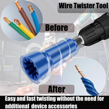 Wire Stripper for Drill, Electric Cable Stripper and Wire Twister – image 6
