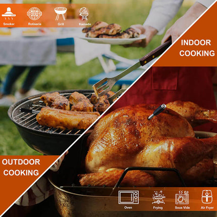 Wireless Meat Thermometer with 2 Probes, Bluetooth Cooking Thermometer with App – image 8
