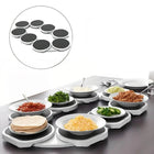 Lazy Susan for Dining Table 360 Degree Expandable, Lazy Susan Turntable Tray, Rotating Tray for Family Meals