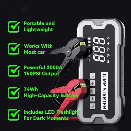 Portable Jump Starter with Power Bank, Battery Jump Starter Jumper Box – image 6