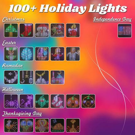 Christmas Curtain Lights on an outdoor patio – image 6