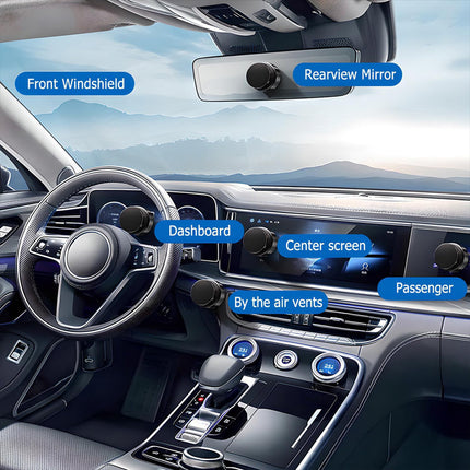 Magnetic Car Phone Holder, Car Phone Mount for Dashboard