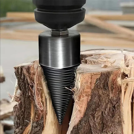 Log Splitter Drill Bit for Electric Drill and Impact Driver