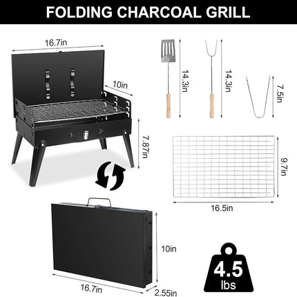 Charcoal Grill Portable and Foldable, Charcoal Grill Portable and Foldable – image 7