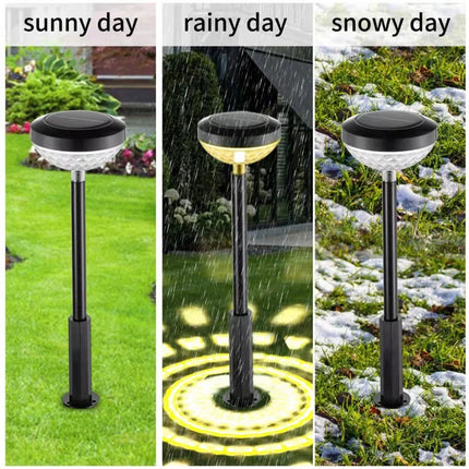 Outdoor Solar Lights for Garden, Mandala Solar Pathway Lights – image 4