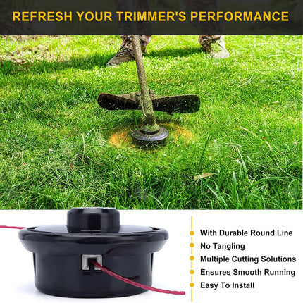 Weed Wacker Blades, Brush Cutter Blade Set with 8 and 9 Inch Metal Blades