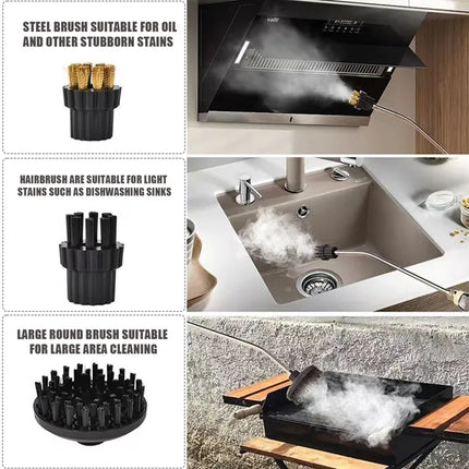 High Pressure Steam Cleaner 2500W, Handheld Steam Cleaner for Grout and Sofa – image 4