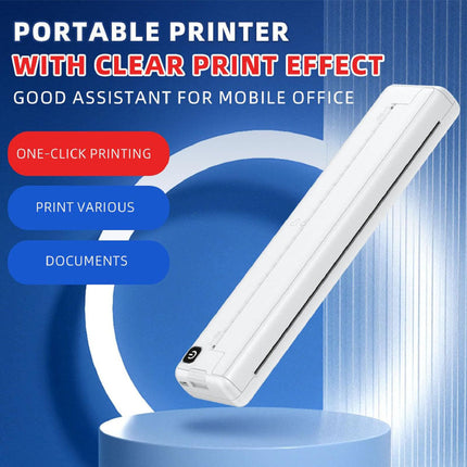 Inkless Thermal Printer A4, Wireless Portable Printer for Phone with Bluetooth – image 10