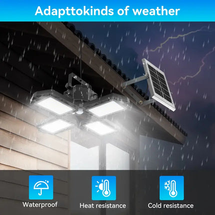 Solar Outdoor Lights for Shed, Solar Garage Light for Chicken Coop