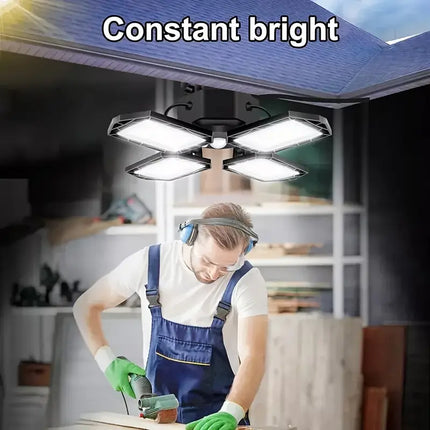 Solar Barn Light with Motion Sensor and Remote, Solar Garage Light for Chicken Coop – image 5