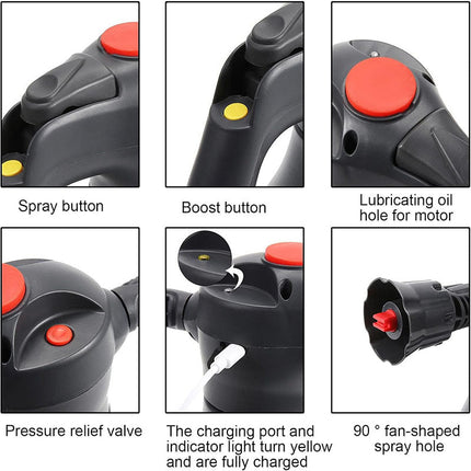 Electric Foam Sprayer for Car Wash, Cordless Foam Cannon and Car Detailing Sprayer – image 6