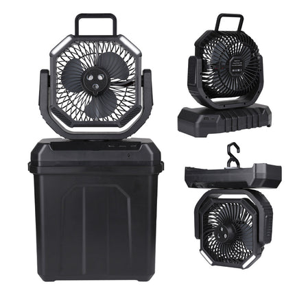 Battery Powered Fan for Camping with Remote, Portable Misting Fan for Outdoor – image 10