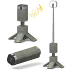 Camping Light with Speaker and Power Bank, Telescopic LED Camping Lantern, Rechargeable Outdoor Lantern for Tent