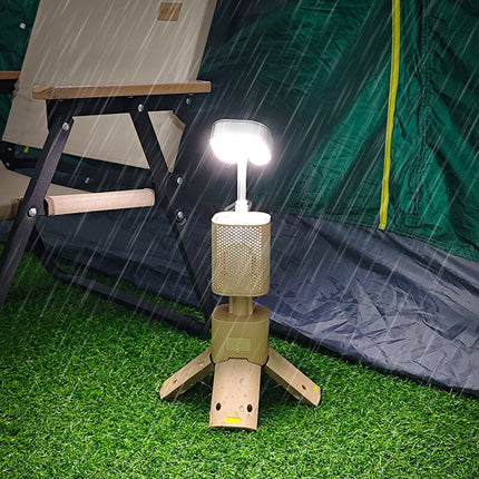 Camping Light with Speaker and Power Bank, Rechargeable Outdoor Lantern for Tent – image 5