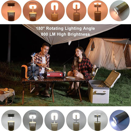 Camping Light with Speaker and Power Bank, Rechargeable Outdoor Lantern for Tent – image 9