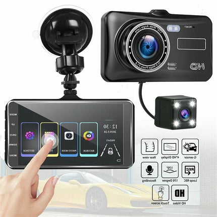 Front and Rear Dash Cam, Dual Lens Car Camera with G Sensor and Hardwire Kit – image 7