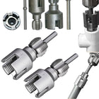 Pipe Threader Hand Tool, Rethreading Tool for Damaged Pipe Threads, Thread Chaser for PVC Pipe, Plumbing Tools