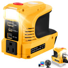 Portable Power Inverter for Power Tool Battery, DC to AC Inverter with AC Outlet and USB Ports, Portable Power Source